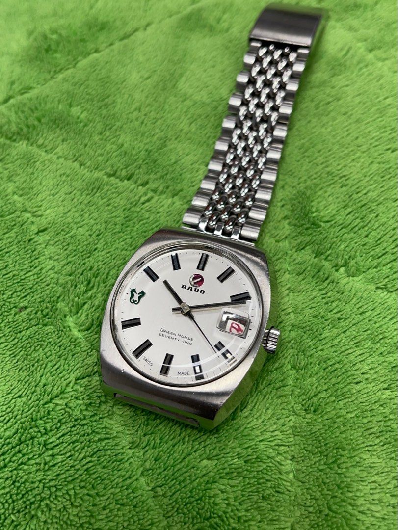 Rado new green discount horse