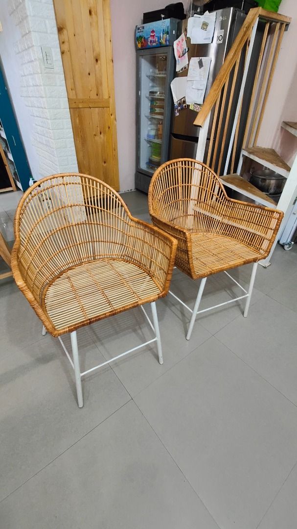 Rattan chair on Carousell