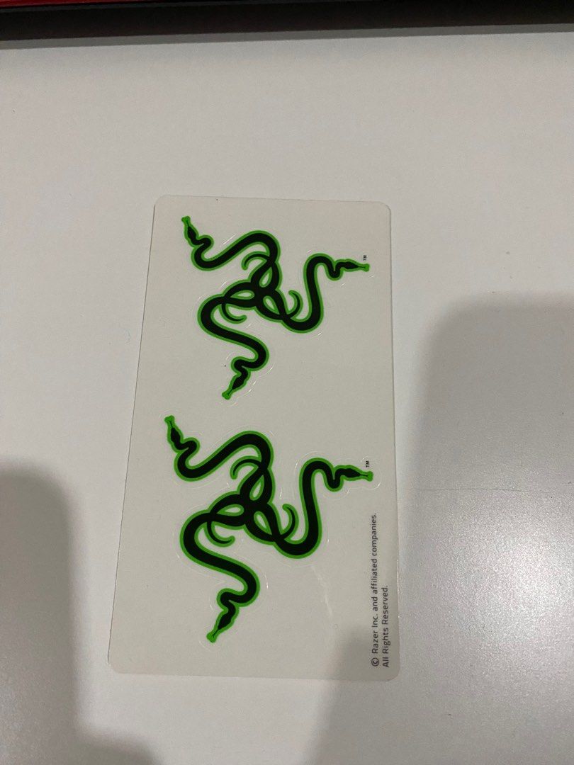 Razer Sticker, Hobbies & Toys, Collectibles & Memorabilia, Fan ...