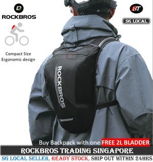 RockBros water bag RockBros cycling backpack hydration bag with free 2L bladder cycling bag