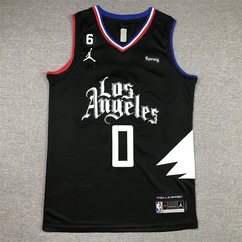 Los Angeles Clippers Russell Westbrook Nike City Edition Black NBA Jersey