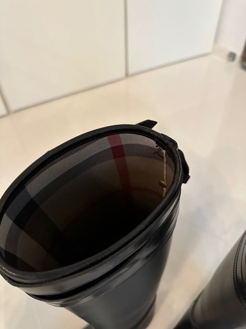 Rain boots burberry sale shop