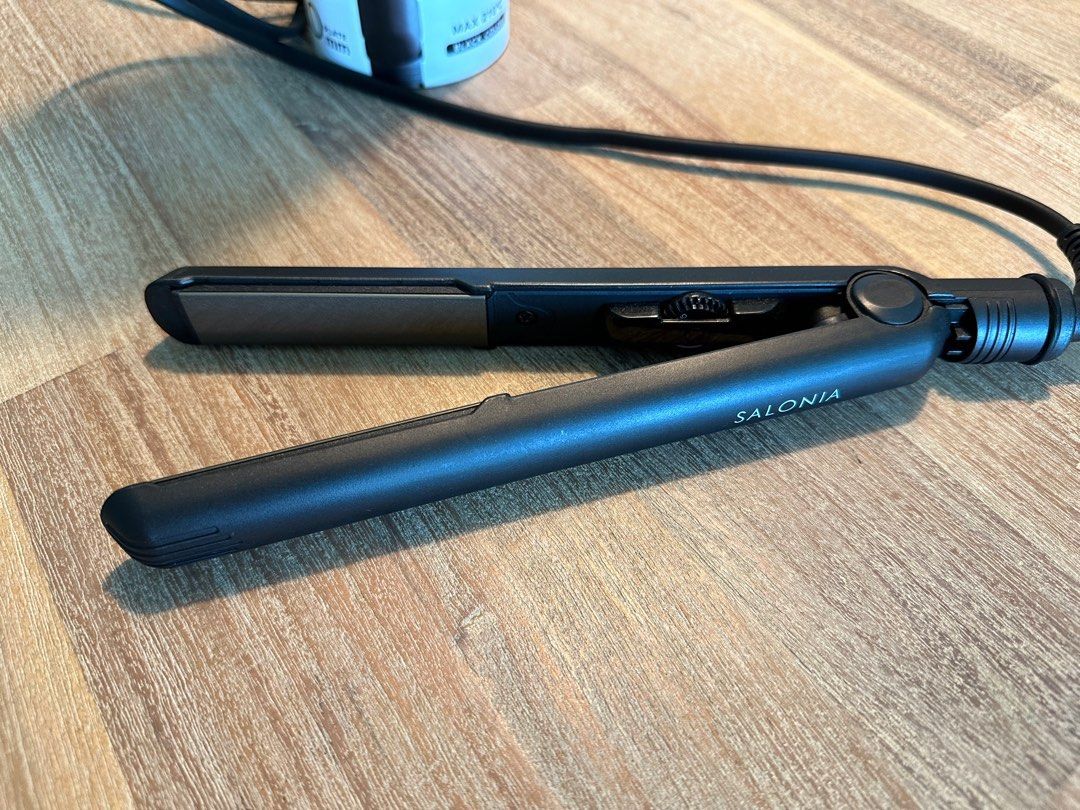 SALONIA Wide Plate Hair Straightener Flat Iron 35mm