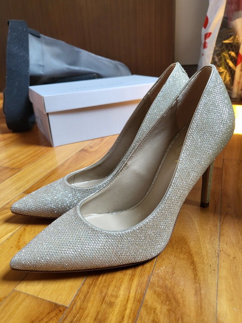 Sam Edelman gold Hazel pump