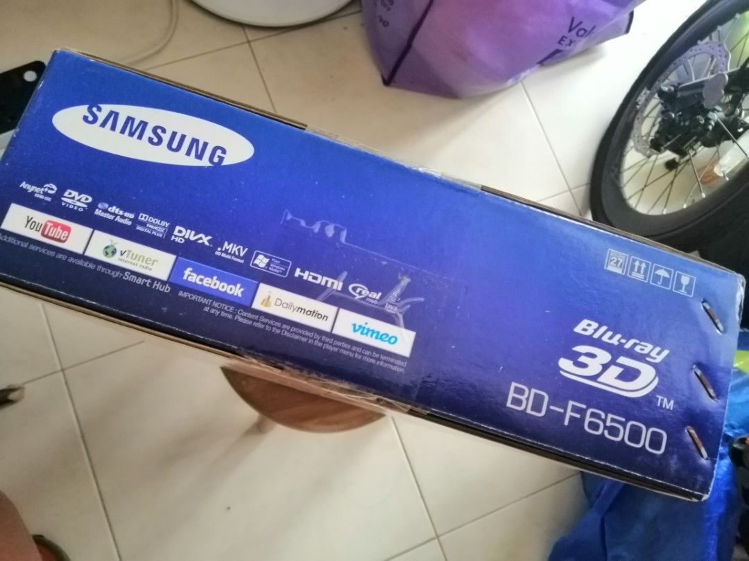 Samsung Bluray Player, TV & Home Appliances, TV & Entertainment, Blu