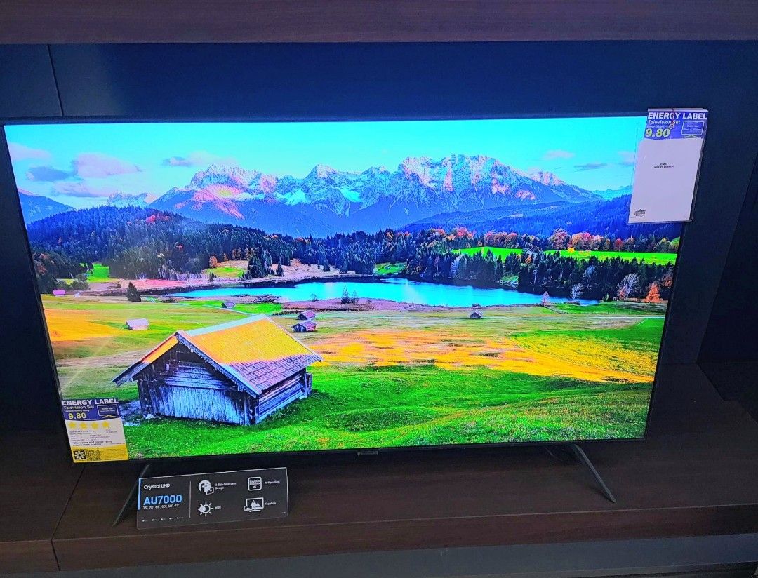 SAMSUNG CRYSTAL 4K UHD SMART TV SUPER SLIM, TV & Home Appliances, TV ...