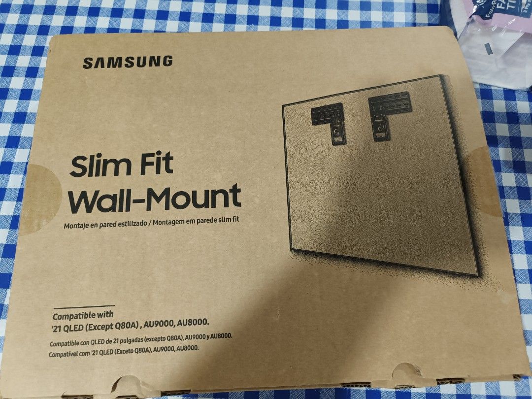 Samsung slim fit wall mount TV Home Appliances TV Entertainment