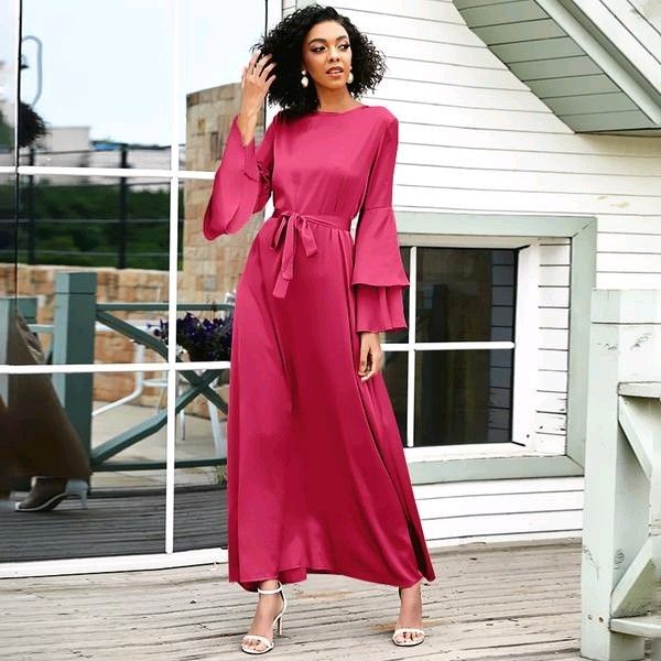 pink dress modest