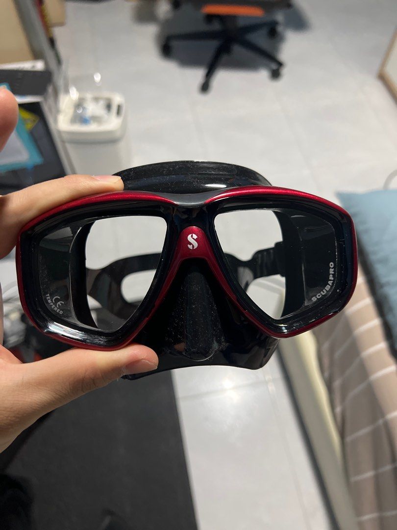 Scubapro flux twin dive mask, Sports Equipment, Other Sports Equipment