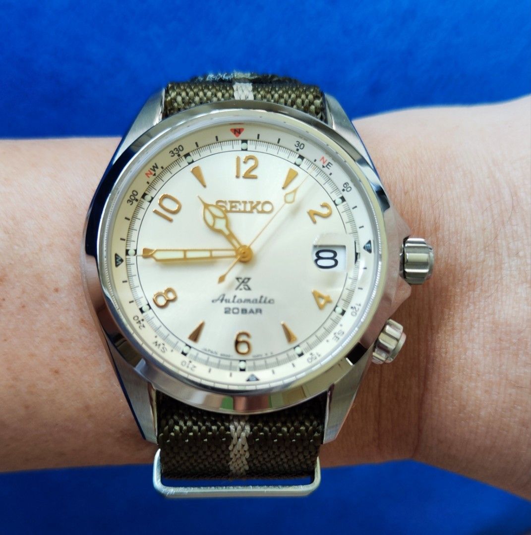 Seiko Alpinist for sale 650, Luxury, Watches on Carousell
