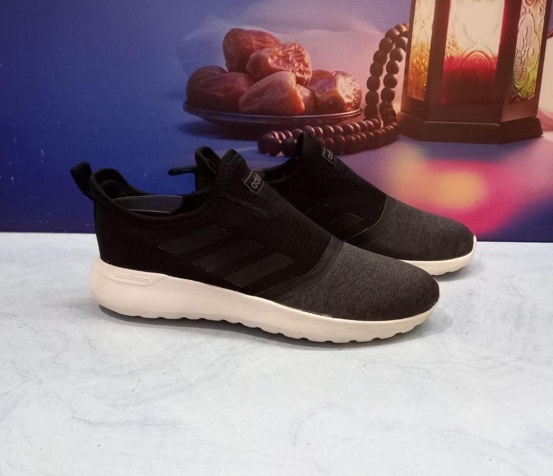 Sepatu Adidas Original F36675 Lite Racer Running shoes Black Ukuran 40