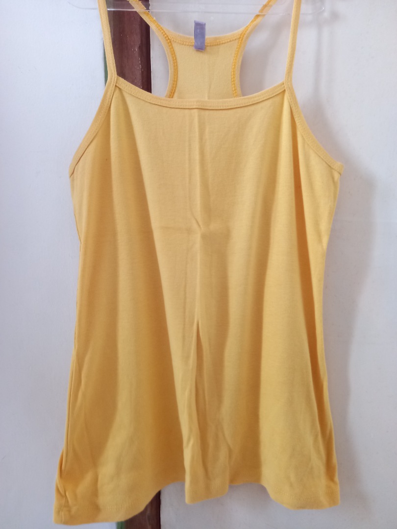 Singlet Yellow on Carousell