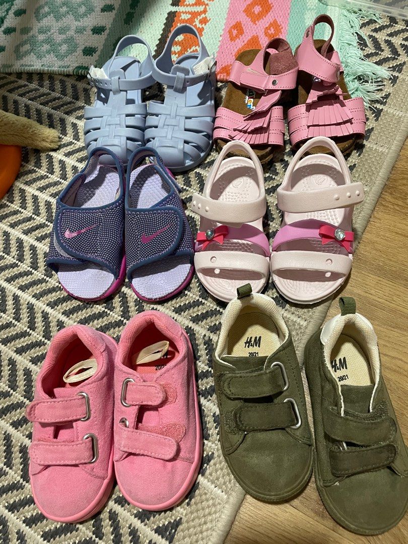Size 6 7 toddler girl shoes and sandals
