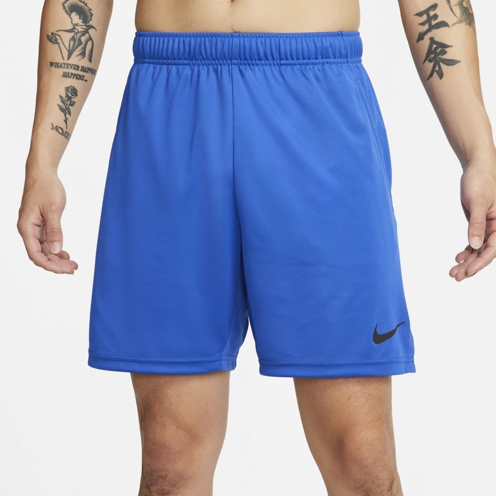 Size M Nike Men s Dri FIT Epic Training Shorts Blue