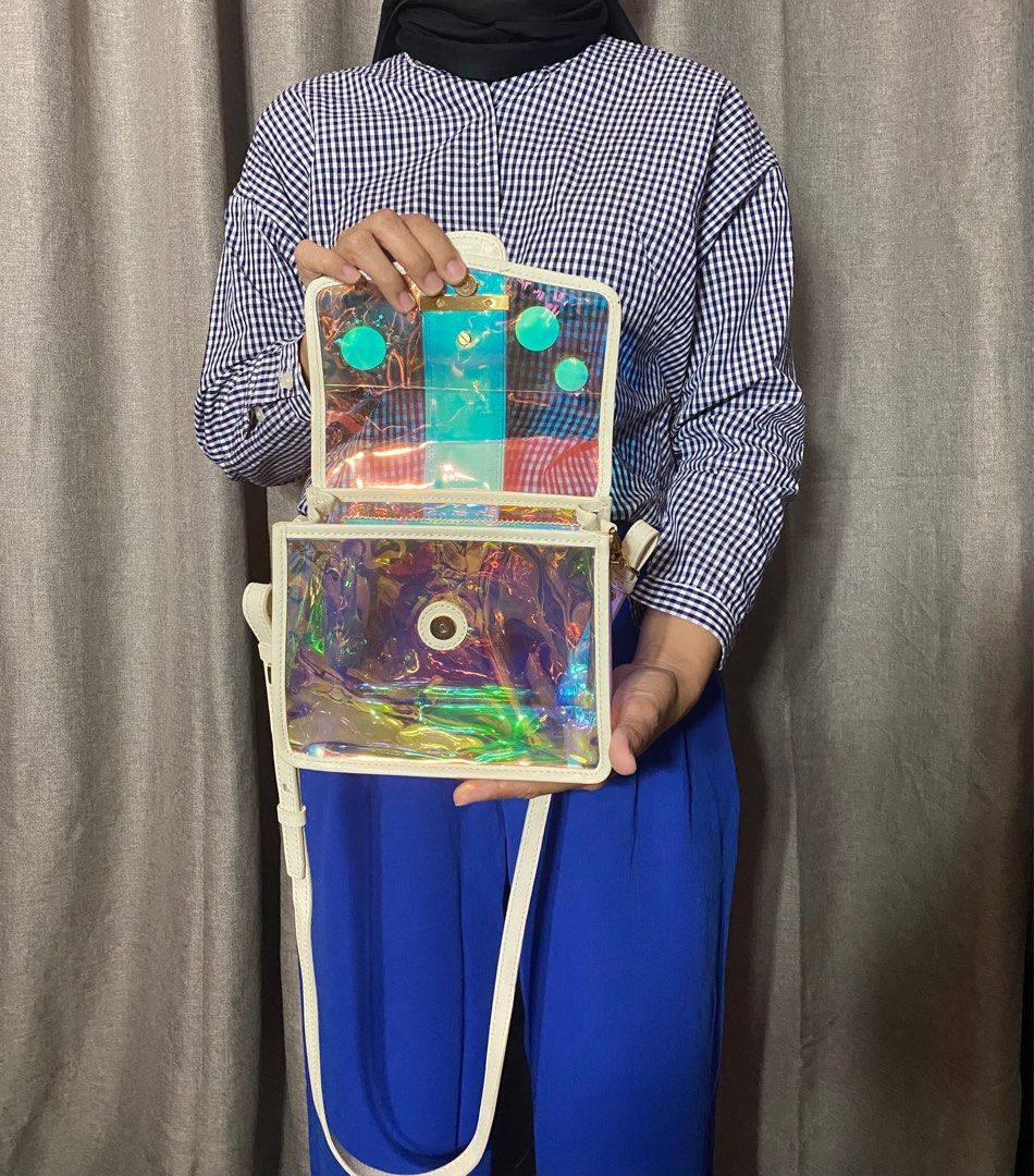 Sling bag hologram sling bag korea