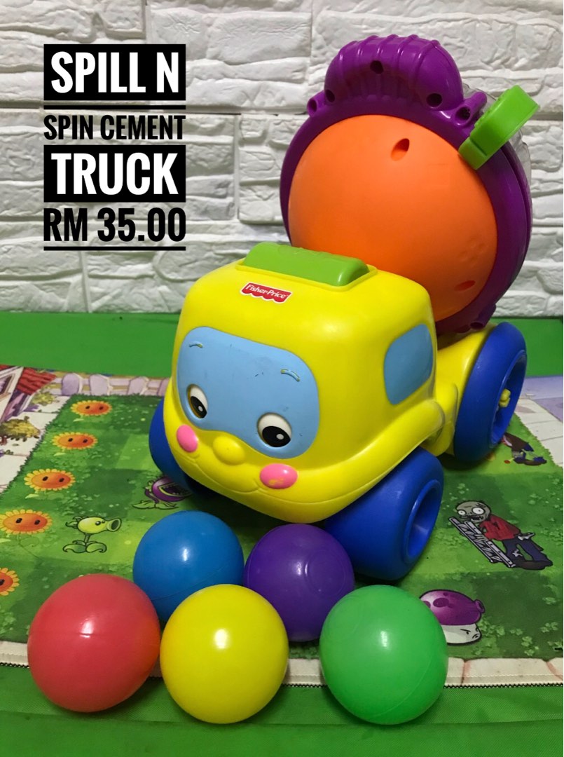 Fisher price spin and spill cement truck sale