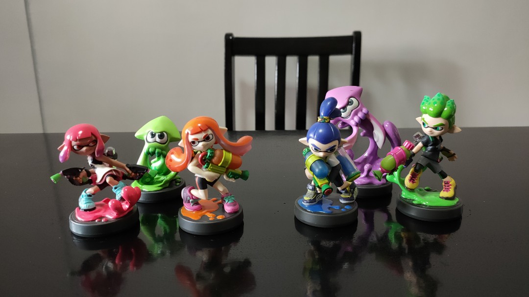 Splatoon Amiibos on Carousell