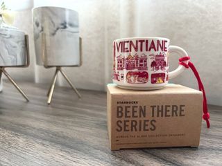 Starbucks Been There Series Espresso Mug Collectors - Vientiane, Laos