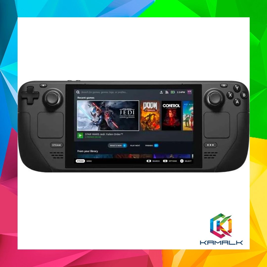 Steam Deck LCD / 512GB (ハイスピードNVMe 浅黒い SSD)