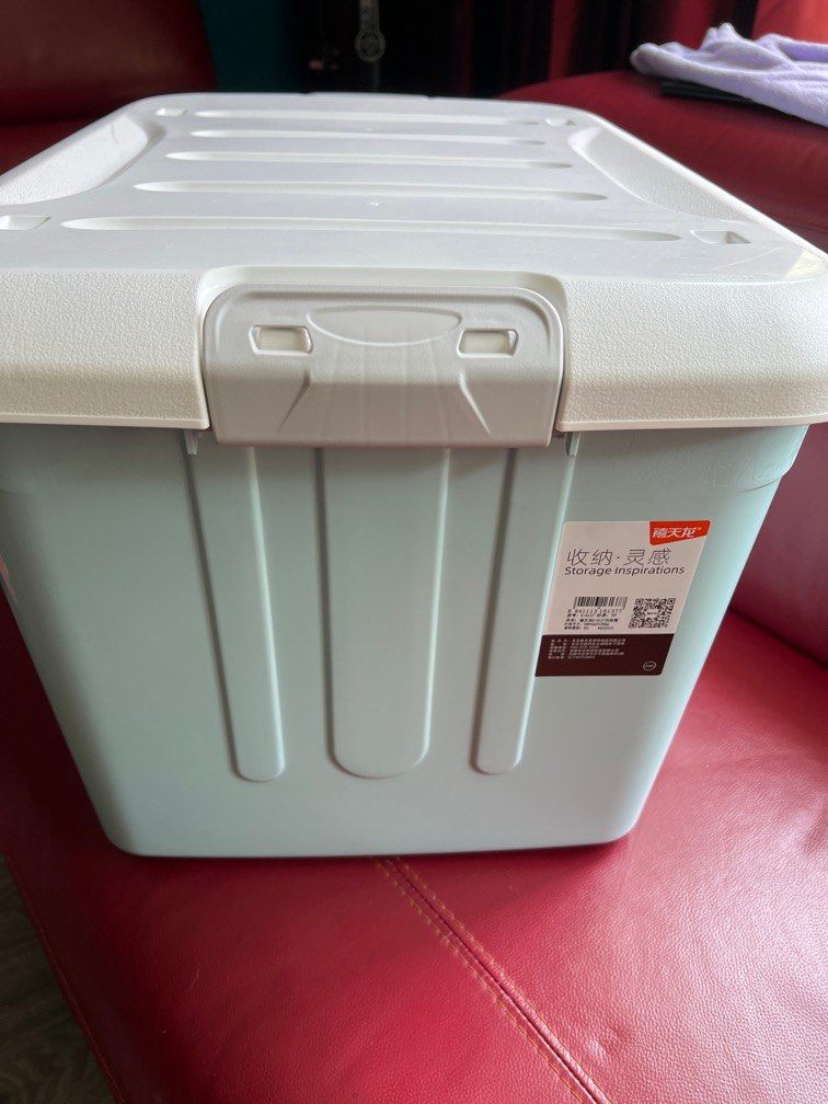 Mint Storage Box Storage Box mint green 60L, Furniture & Home Living, Home Improvement ...