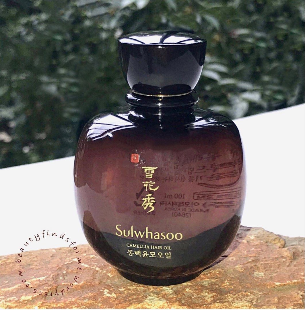 SULWHASOO. HAIR OIL. CAMELLIA HAIR OIL. 100ml. Expiry 2024/06