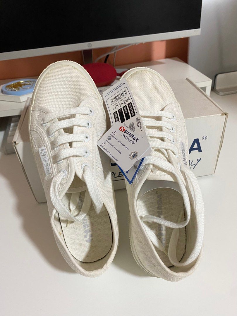 Superga cotu classic total white 2025