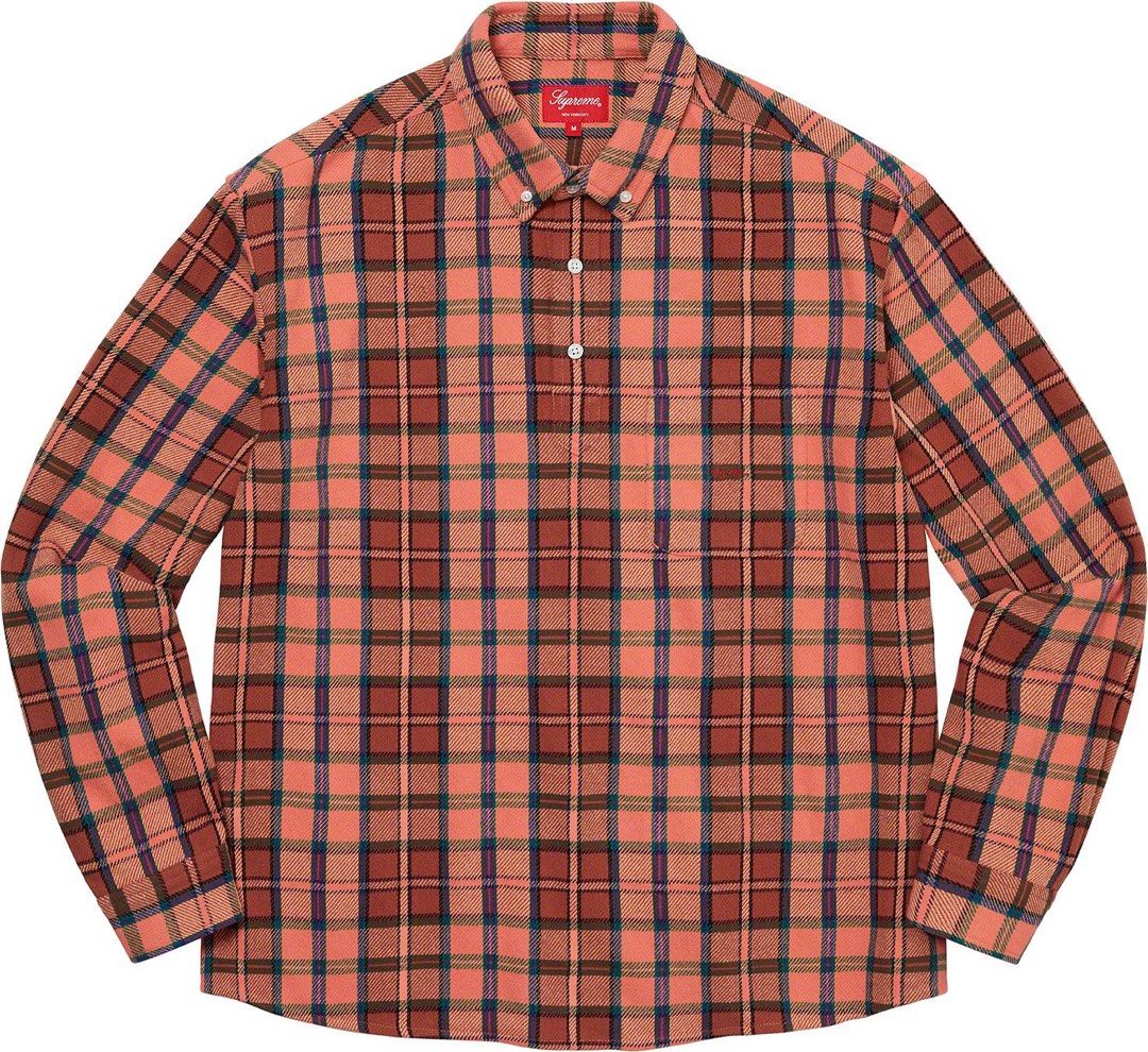 Pullover plaid new arrivals shirt