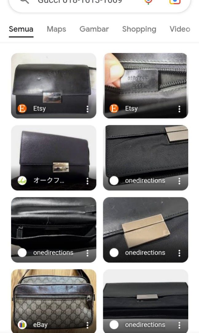 Tas tangan Gucci original, Fesyen Pria, Tas & Dompet , Dompet di Carousell