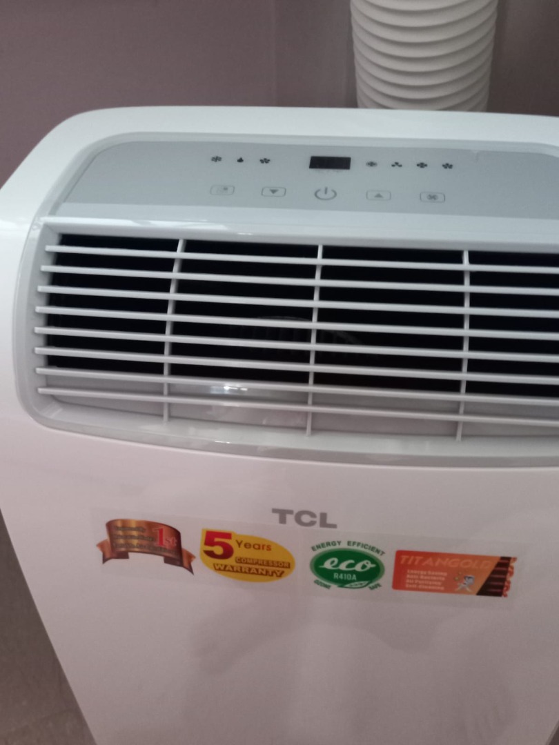 TCL PORTABLE AIRCON TAC10CPA/HNG (10,000 BTU), TV & Home Appliances