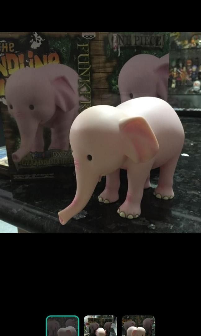 The Grandline Children, pink Elephant, One Piece, Hobbies & Toys, Toys