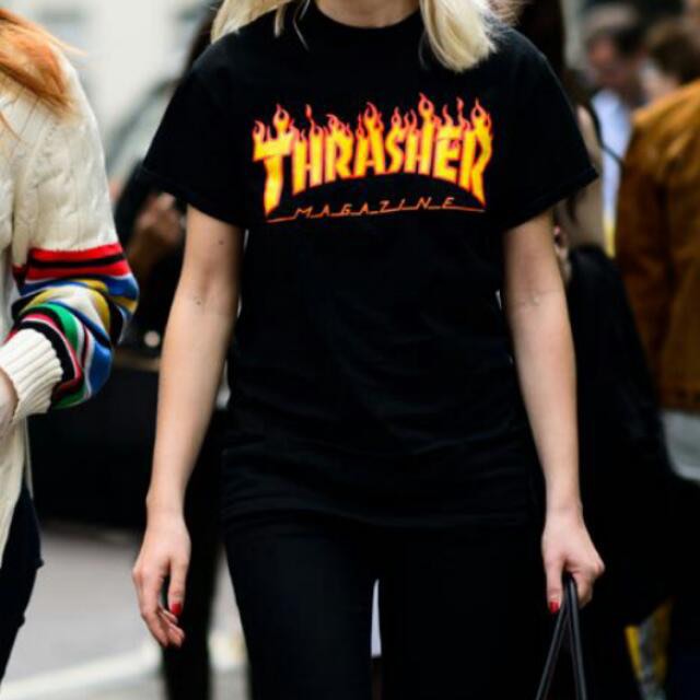 Thrasher T-Shirt, Men's Fashion, Tops & Sets, Tshirts & Polo Shirts on  Carousell