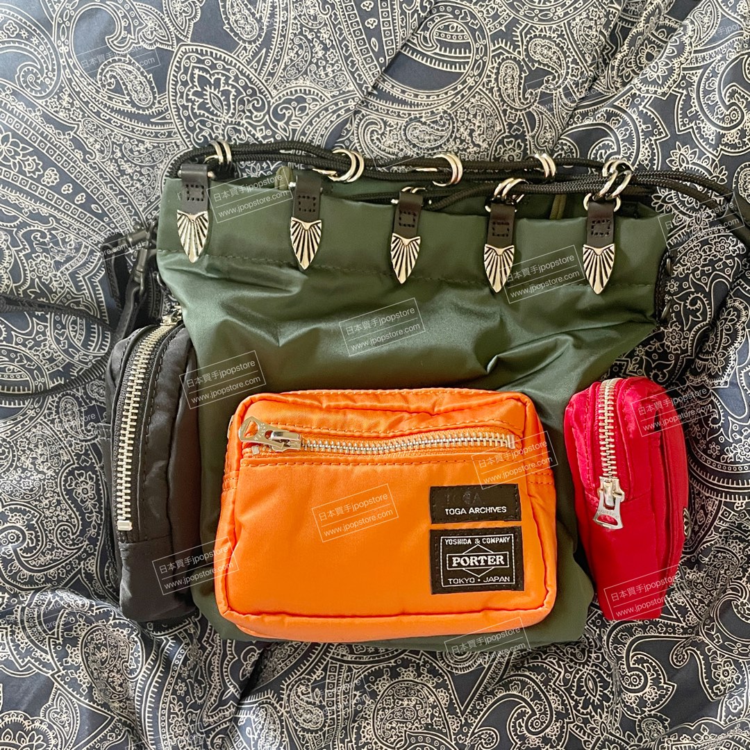 toga x porter string bag (綠色）, 女裝, 手袋及銀包, 單肩包- Carousell