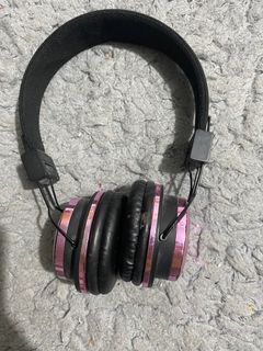 Tzumi Bluetooth Headphones Pink