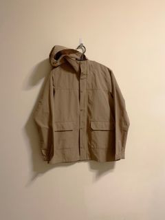 『二手』Uniqlo防潑水連帽工裝外套(160童裝)