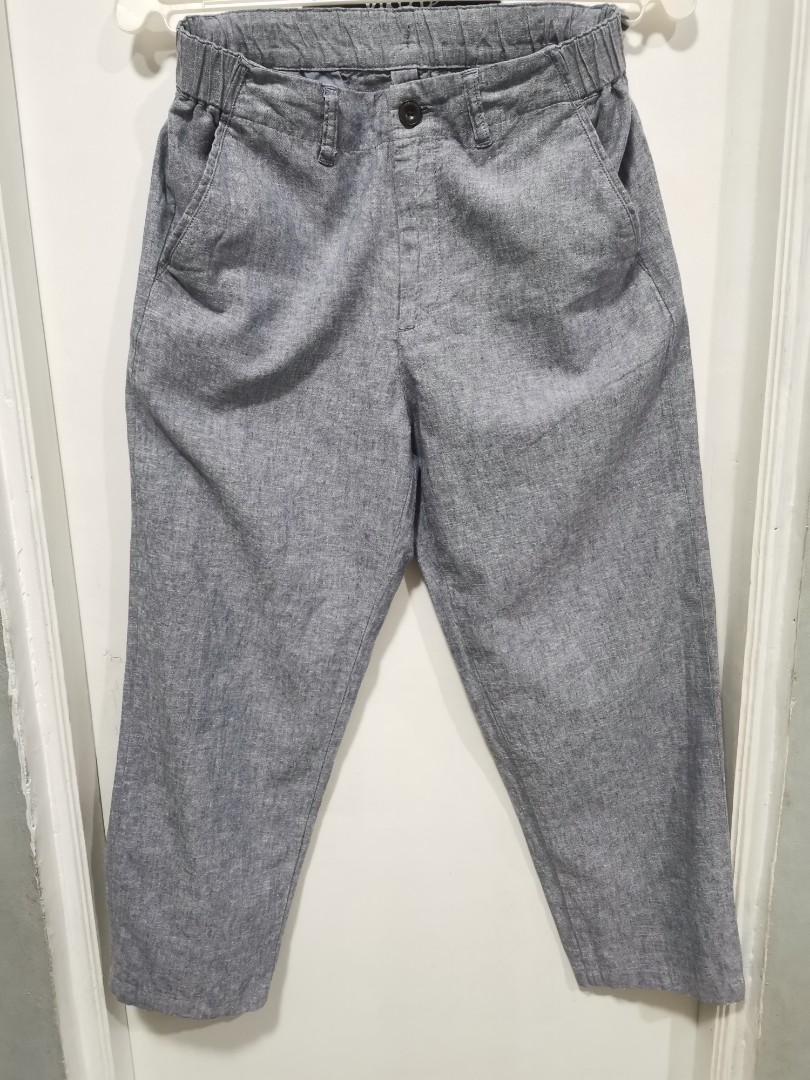 Uniqlo Linen Tampered pants, Women's Fashion, Bottoms, Other Bottoms on ...