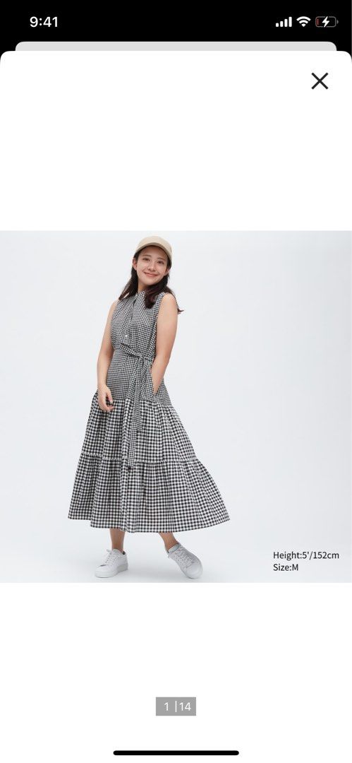 uniqlo slub cotton sleeveless dress Women's Slub Cotton Sleeveless Dress