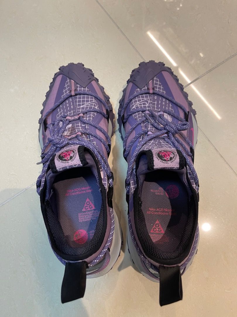 US9.5) Nike ACG Mountain Fly Low SE Canyon Purple, 男裝, 鞋, 波鞋