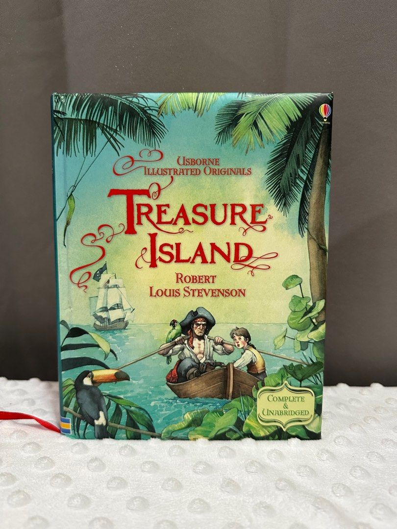 Usborne Illustrated Originals - TREASURE ISLAND, Hobbies & Toys 