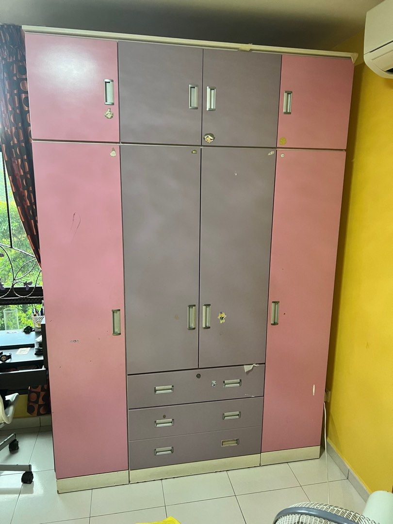 Used Wardrobe for Sale, Furniture & Home Living, Furniture, Shelves, & Racks on Carousell