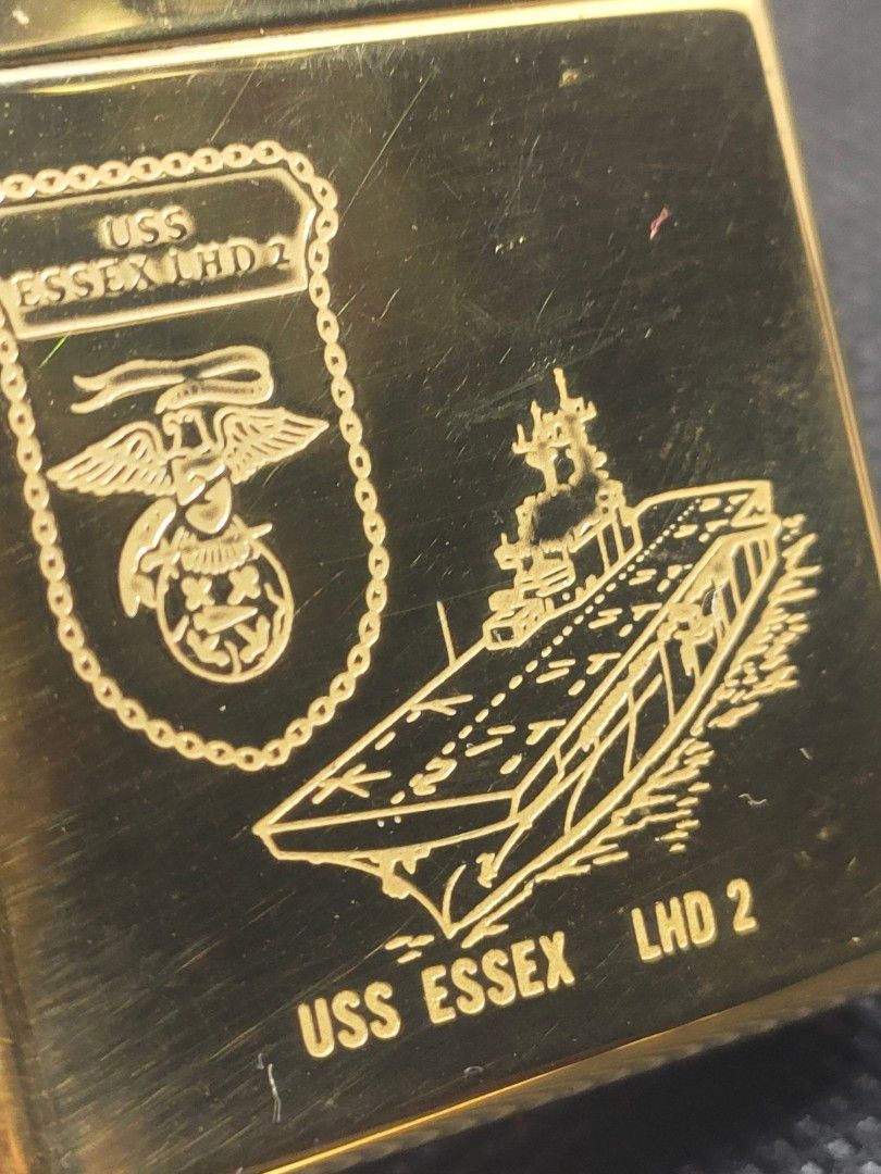 ジッポーUSS Essex(LHD-2) ジッポーUSS Essex(LHD-2) USS ESSEX LHD 2 ZIPPO NAVY, Hobbies