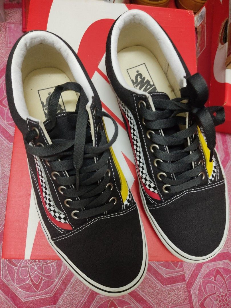 Vans old skool velcro side stripe hot sale