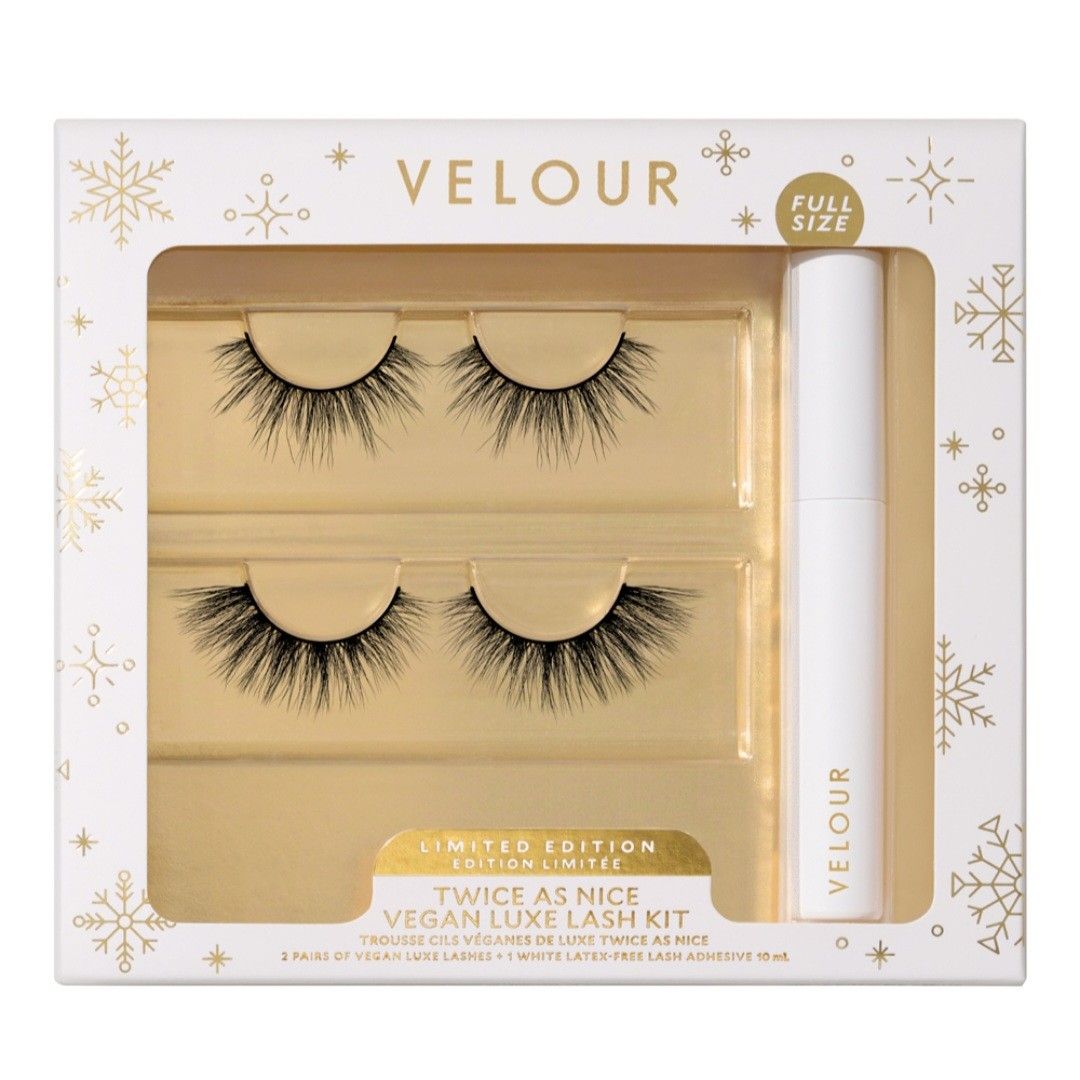 VELOUR LASHES Twice As Nice Vegan Luxe Lash Kit (Holiday ...