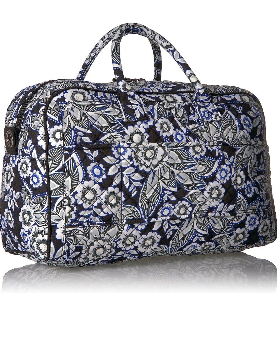 Vera Bradley Weekender Travel Bag Snow Lotus