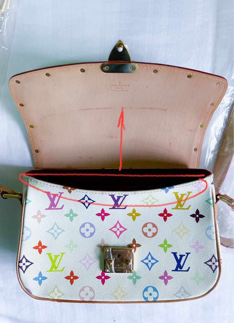 Louis Vuitton Sologne Shoulder Bag Multicolor White M92661 VI0085