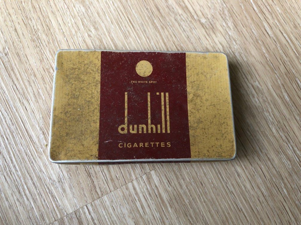 VINTAGE DUNHILL CIGARETTES BOX, Hobbies & Toys, Collectibles