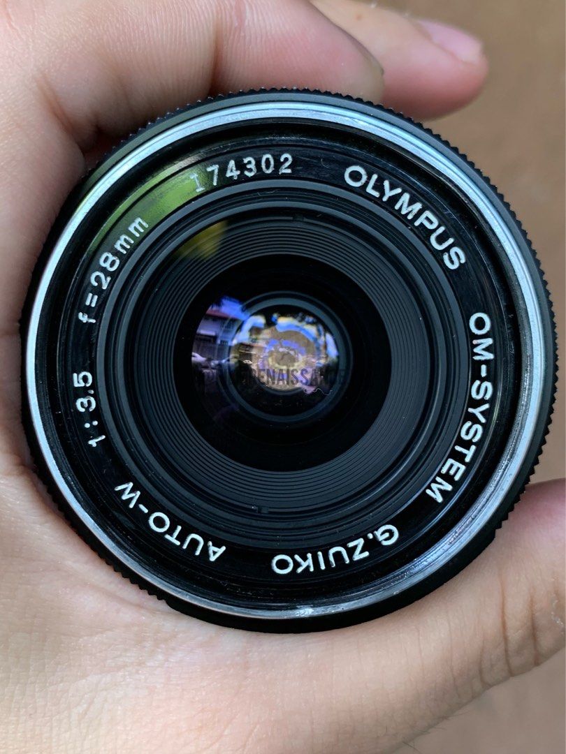 VINTAGE LENS OLYMPUS G.ZUIKO 28mm f3.5, Photography, Lens & Kits on