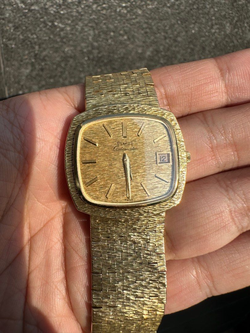 Vintage Piaget 18K yellow gold watch 13431A6 Luxury Watches on