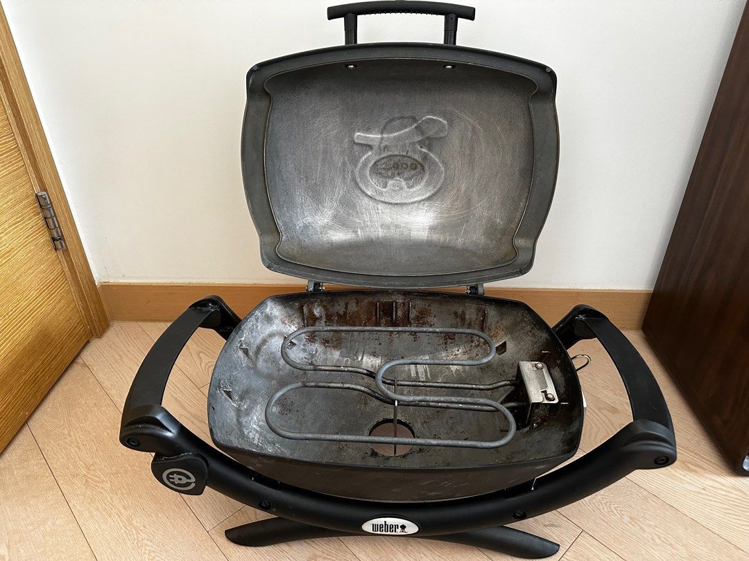 er Q1400 Electric Grill Full Set, 家庭電器, 廚房電器, 燒烤爐及火鍋鍋具 Carousell