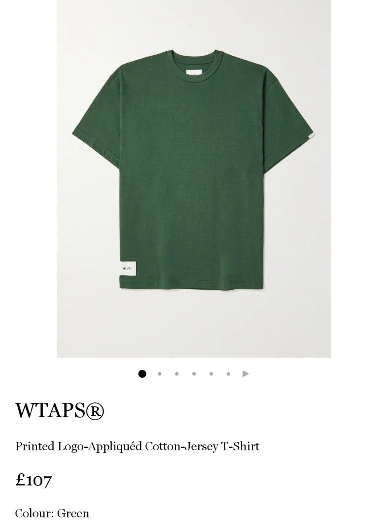 人気を誇る - 新品 Wtaps WCPO 02 WCPO LS 日本製 LS Shirt Green