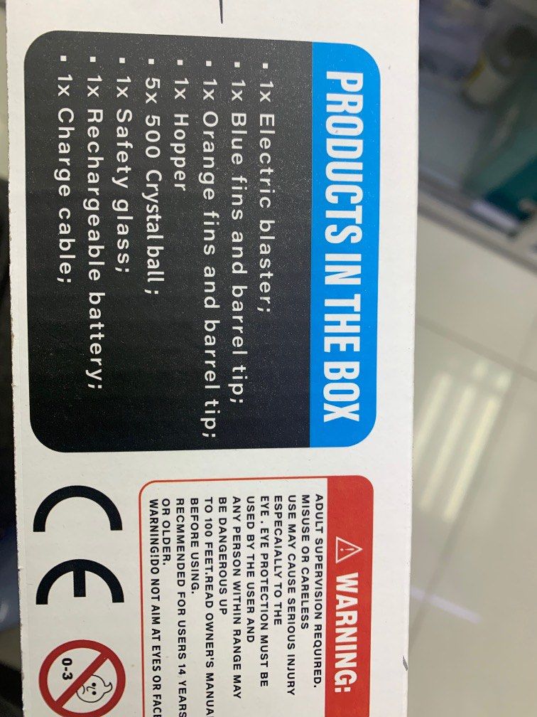 XS893 Gel Strike Energy Gun, Hobbies & Toys, Toys & Games on Carousell